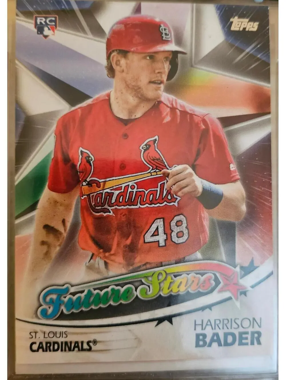 2018 Topps Future Stars #FS-43 Harrison Bader RC Insert Rookie Cardinals